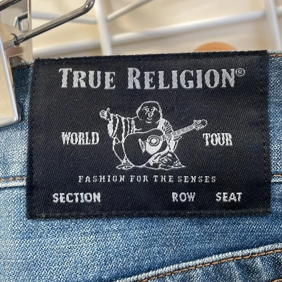 True Religion - Y2K Straight Denim Jeans - Blue - 32 - Picture 7 of 13